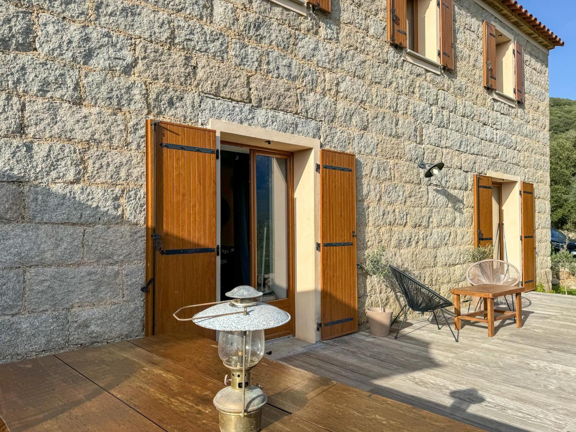 Maison De Campagne, Deux Chambres, Vue Sur Les Montagnes Sartène Exterior foto